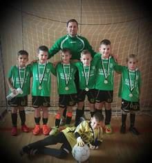 U8-as csapatunk Vorauban nyert teremtont